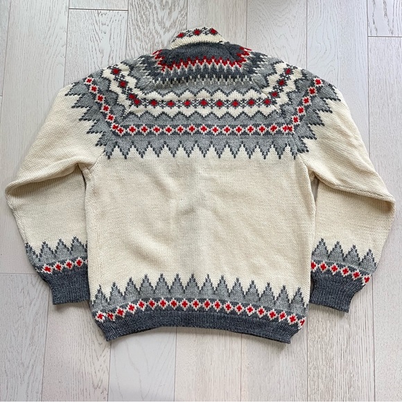 Vintage Sweaters Vintage Viking Hand Knit Pure Mothproof Wool